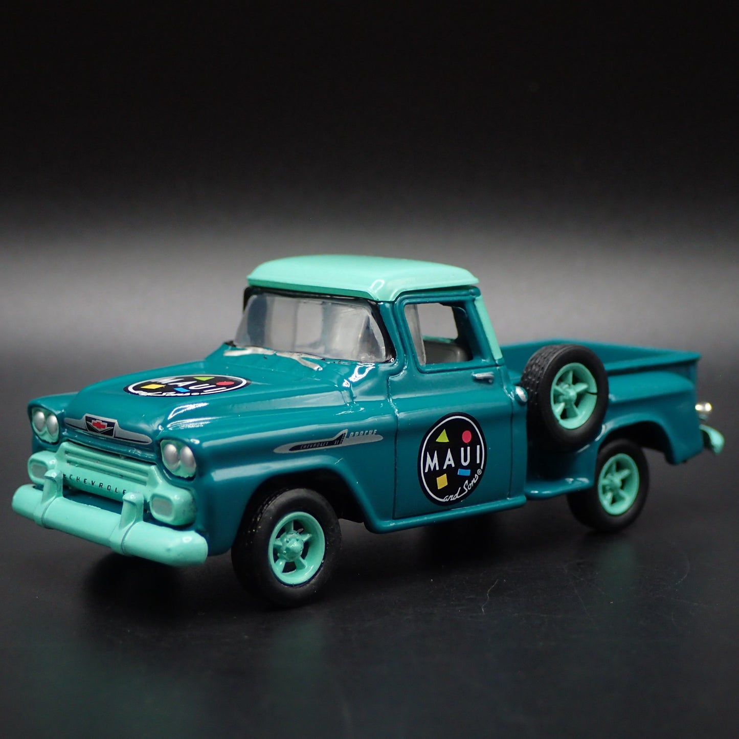 1958 CHEVY CHEVROLET APACHE PICKUP TRUCK MAUI SONS 1:64 SCALE DIECAST MODEL CAR