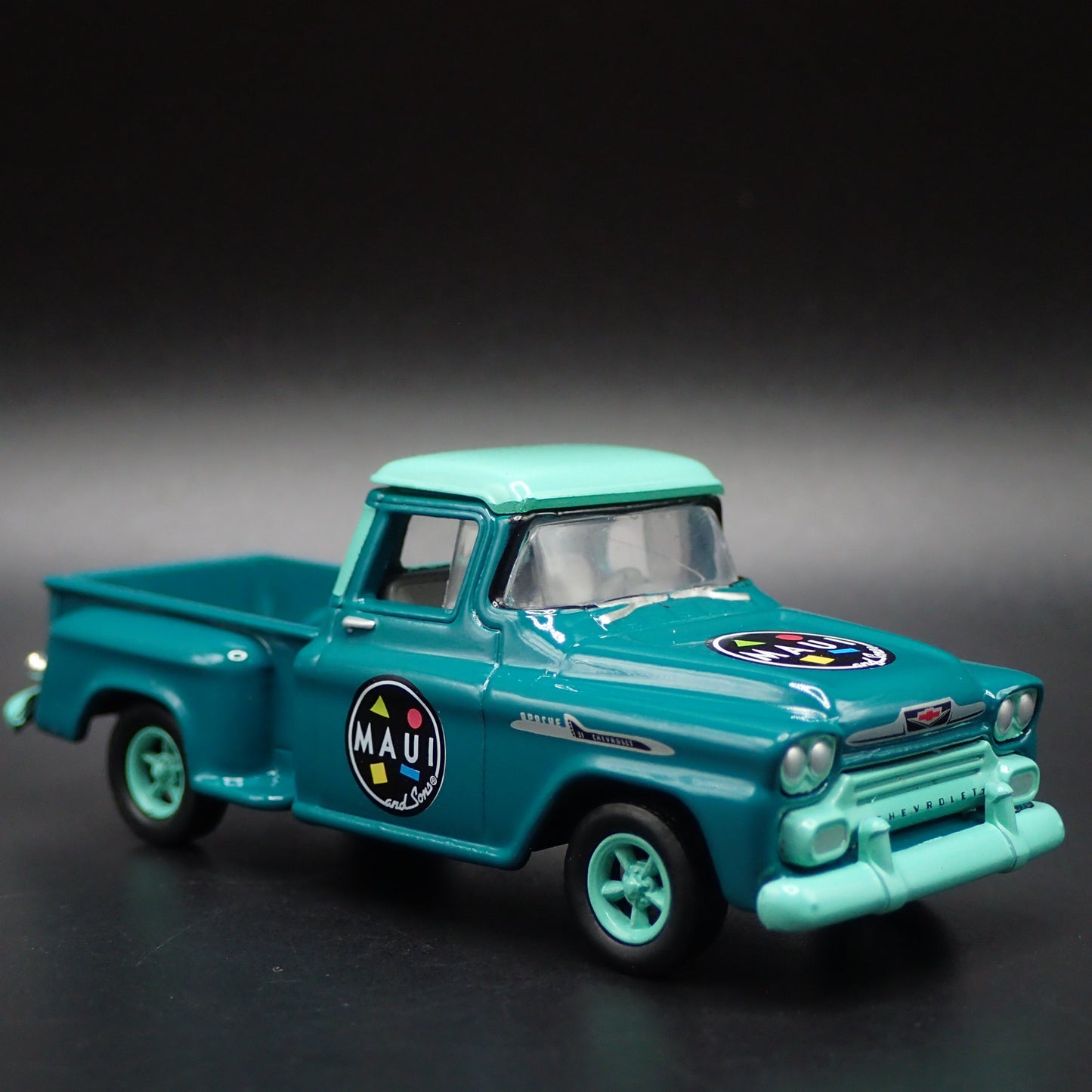 1958 CHEVY CHEVROLET APACHE PICKUP TRUCK MAUI SONS 1:64 SCALE DIECAST MODEL CAR