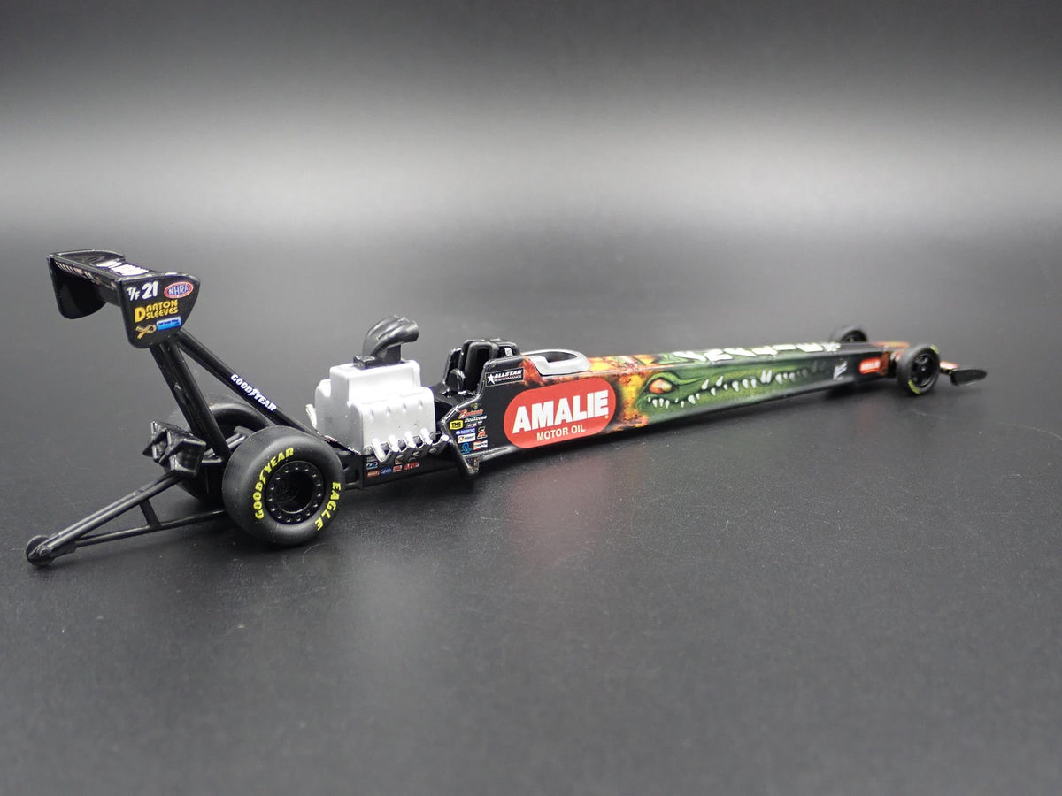 2018 TERRY MCMILLEN AMALIE NHRA TOP FUEL DRAGSTER 1:64 SCALE DIECAST MODEL CAR-Burning Rubber Toy Company