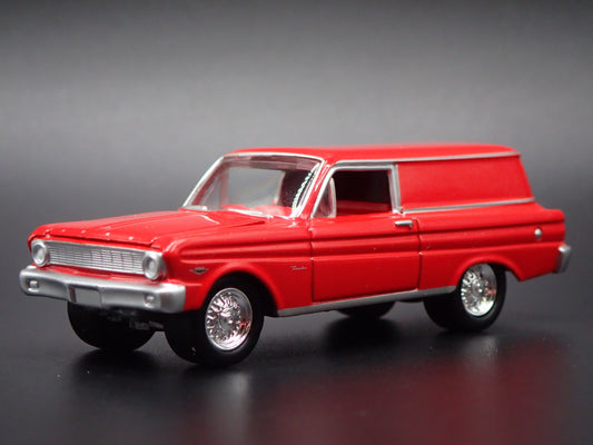1965 65 FORD FALCON SEDAN DELIVERY RED 1:64 SCALE DIORAMA DIECAST MODEL CAR