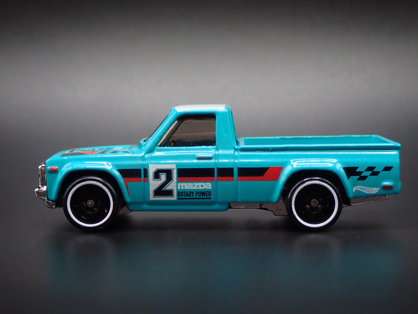 1974-1977 MAZDA REPU PICKUP TRUCK JDM TEAL 1:64 SCALE DIORAMA DIECAST MODEL CAR
