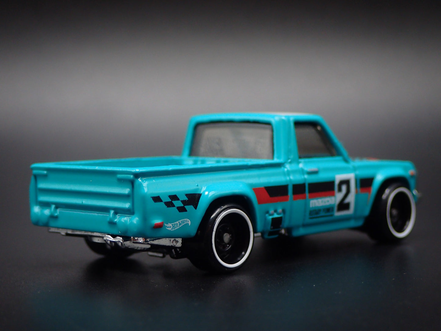 1974-1977 MAZDA REPU PICKUP TRUCK JDM TEAL 1:64 SCALE DIORAMA DIECAST MODEL CAR