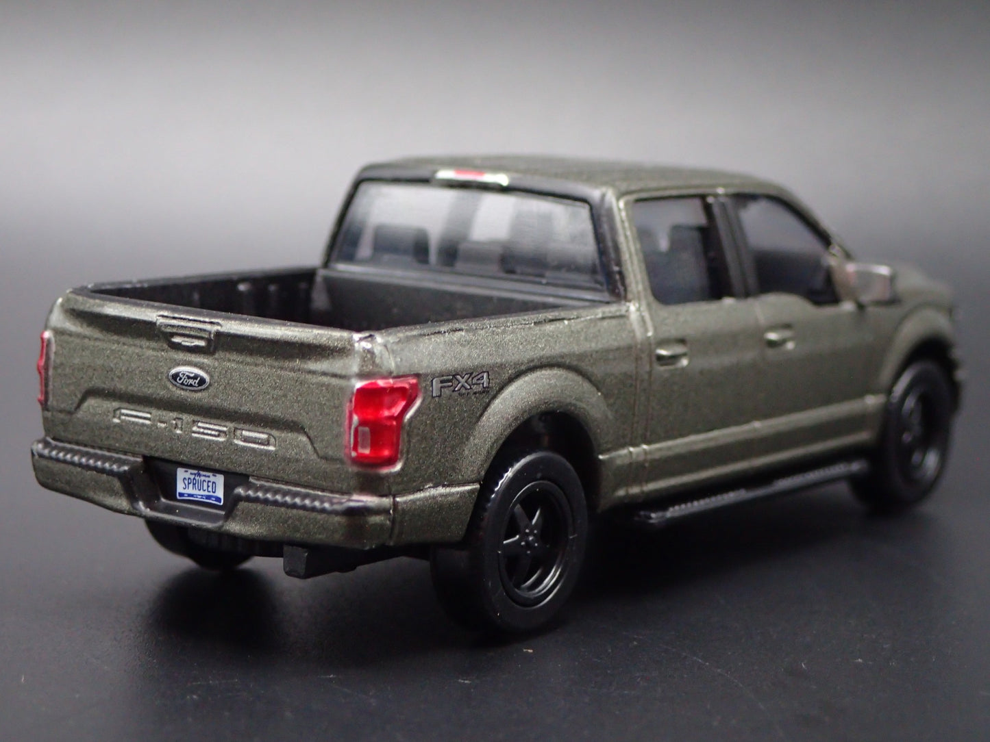 2015-2020 FORD F150 LARIAT PICKUP TRUCK GRAY 1:64 SCALE DIECAST MODEL CAR