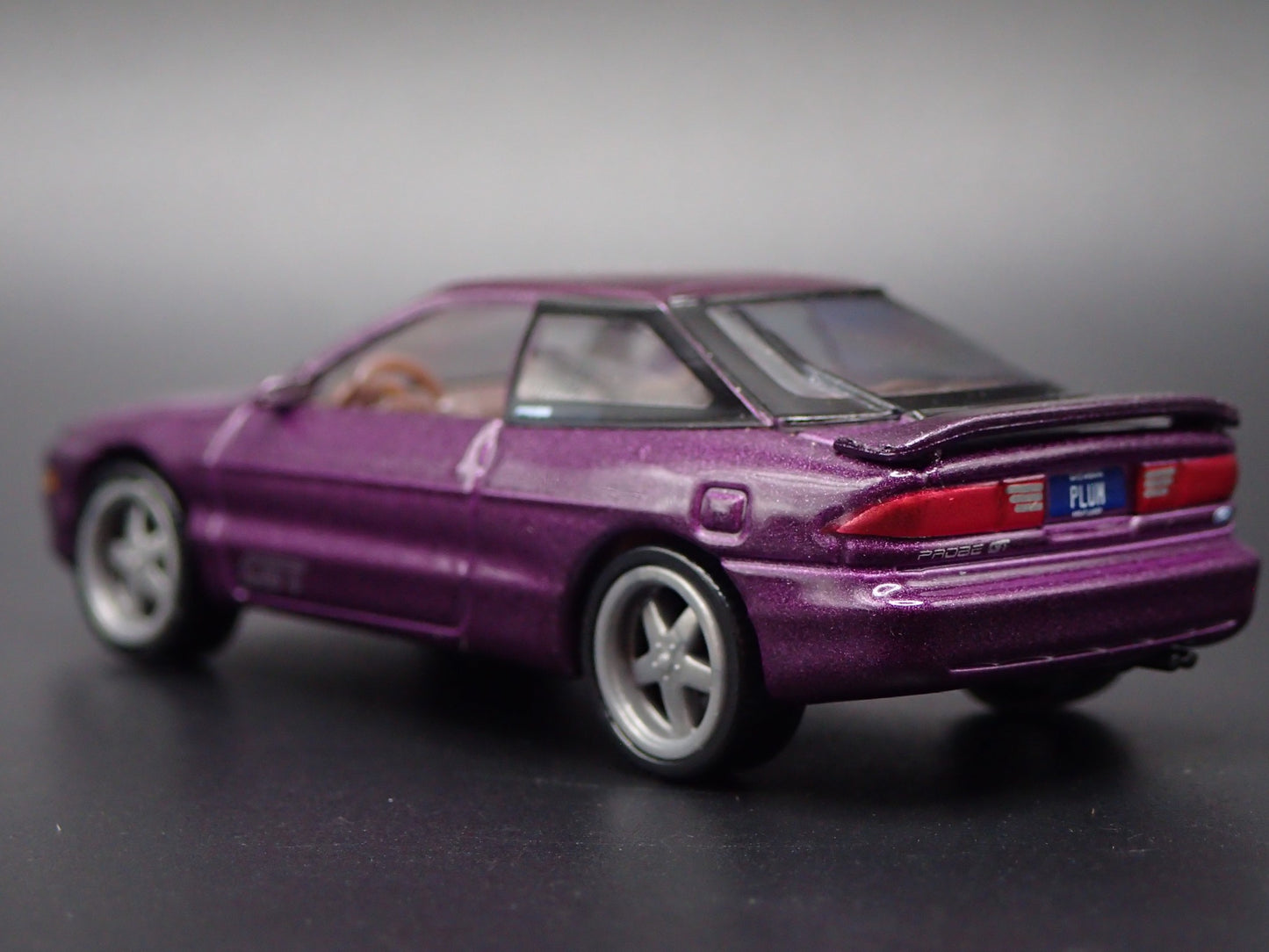 1995 95 FORD PROBE GT PURPLE 1:64 SCALE COLLECTIBLE DIORAMA DIECAST MODEL CAR