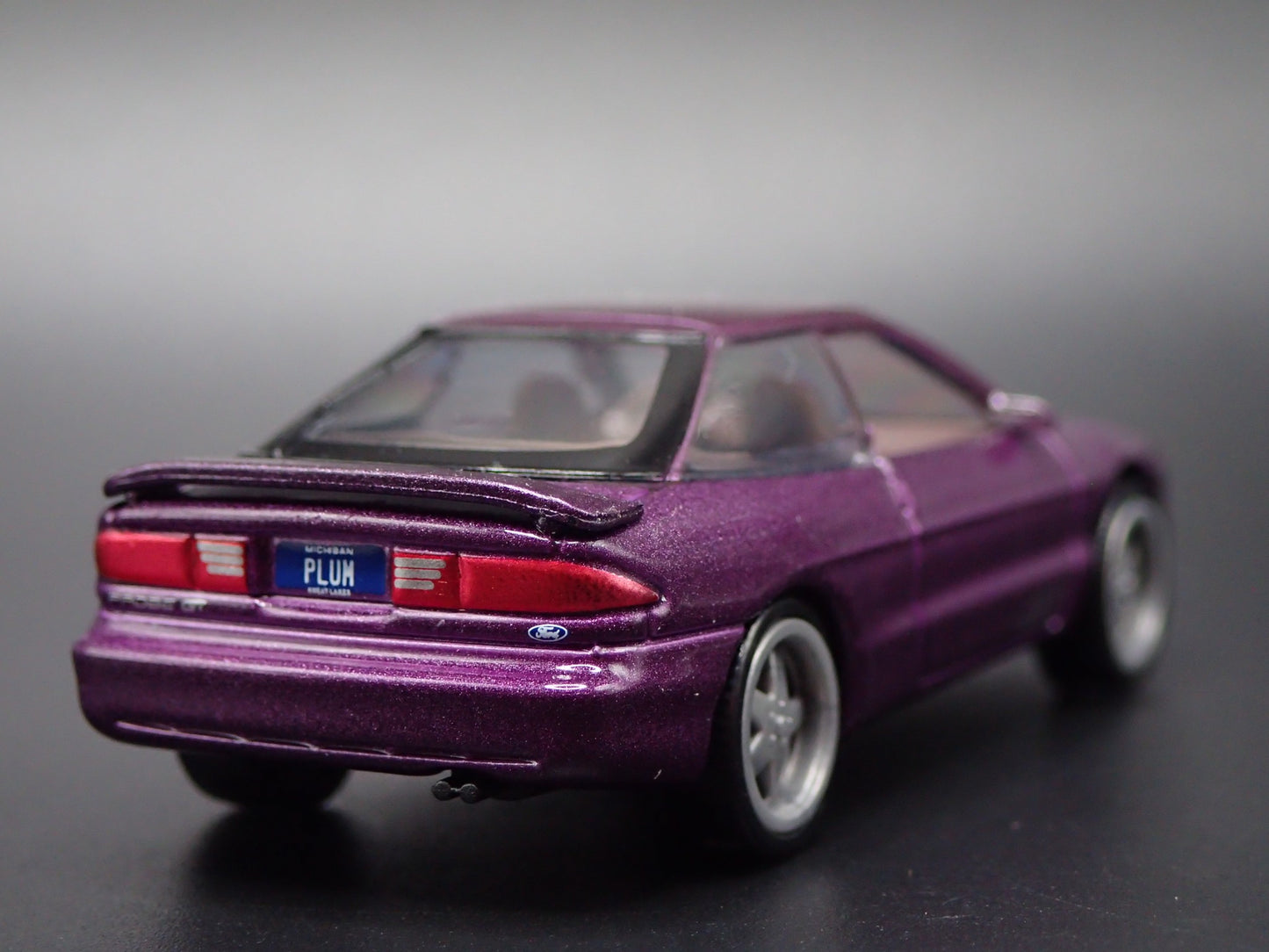 1995 95 FORD PROBE GT PURPLE 1:64 SCALE COLLECTIBLE DIORAMA DIECAST MODEL CAR