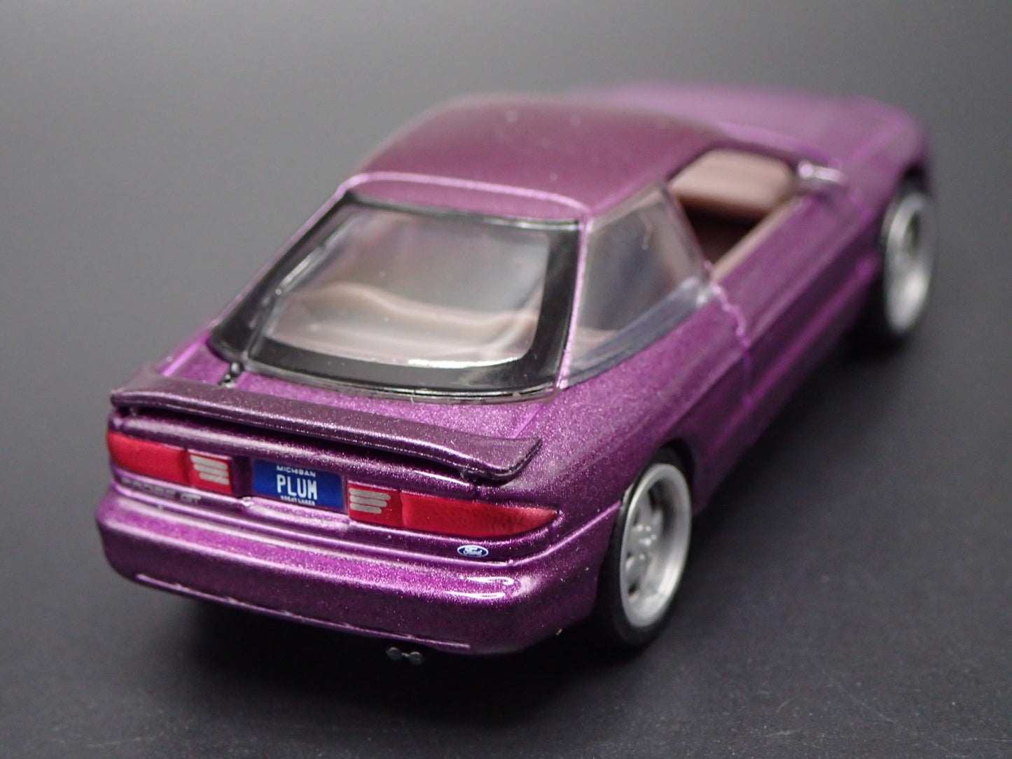 1995 95 FORD PROBE GT PURPLE 1:64 SCALE COLLECTIBLE DIORAMA DIECAST MODEL CAR