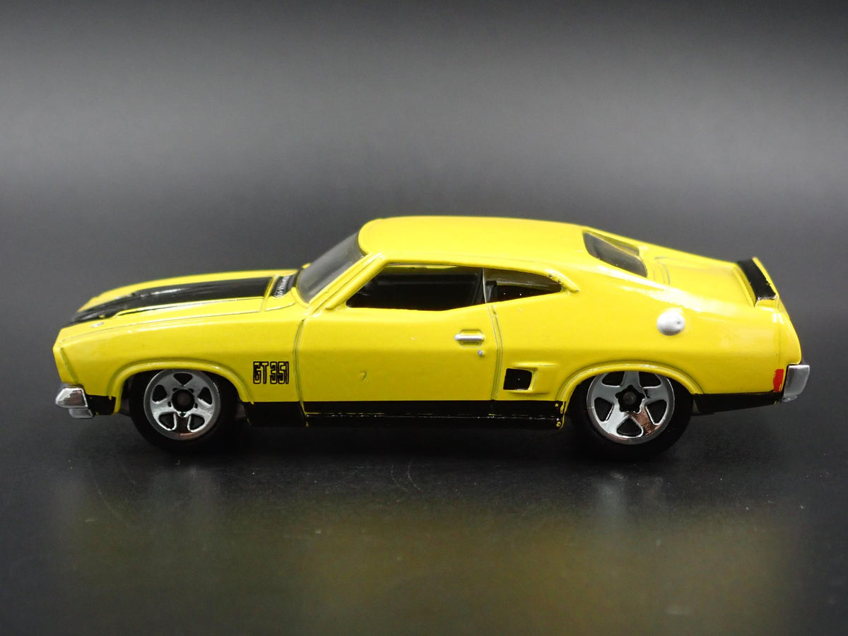 1973 73 FORD FALCON XB RARE 1:64 SCALE COLLECTIBLE DIORAMA DIECAST MODEL CAR-Burning Rubber Toy Company