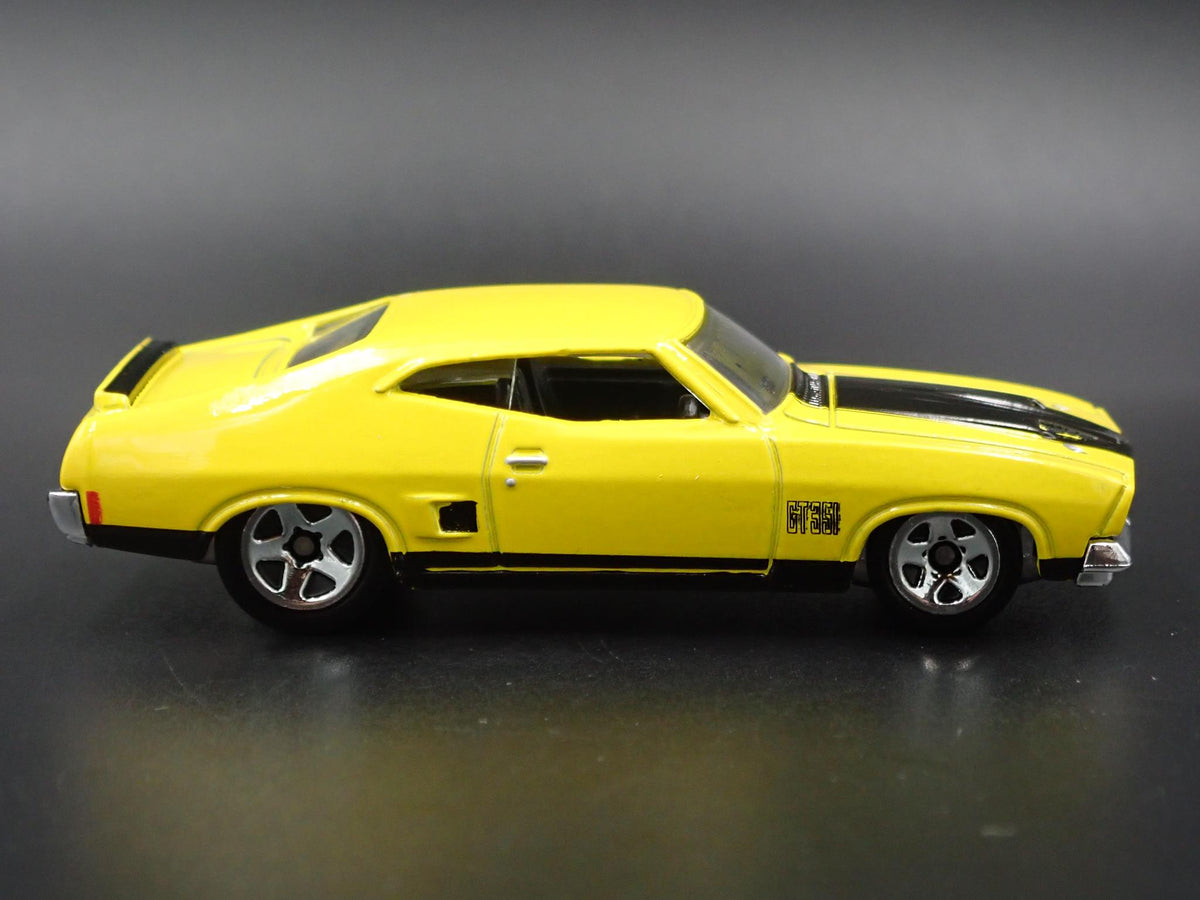 1973 73 FORD FALCON XB RARE 1:64 SCALE COLLECTIBLE DIORAMA DIECAST MODEL CAR-Burning Rubber Toy Company