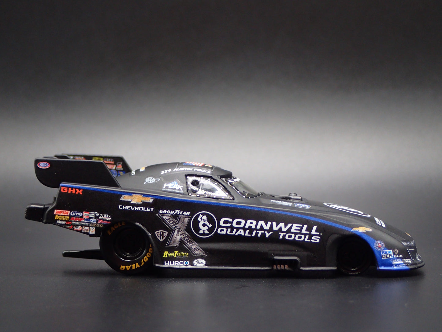 2024 24 CHEVY CAMARO AUSTIN PROCK CORNWELL TOOLS NHRA DRAG 1:64 SCALE MODEL CAR