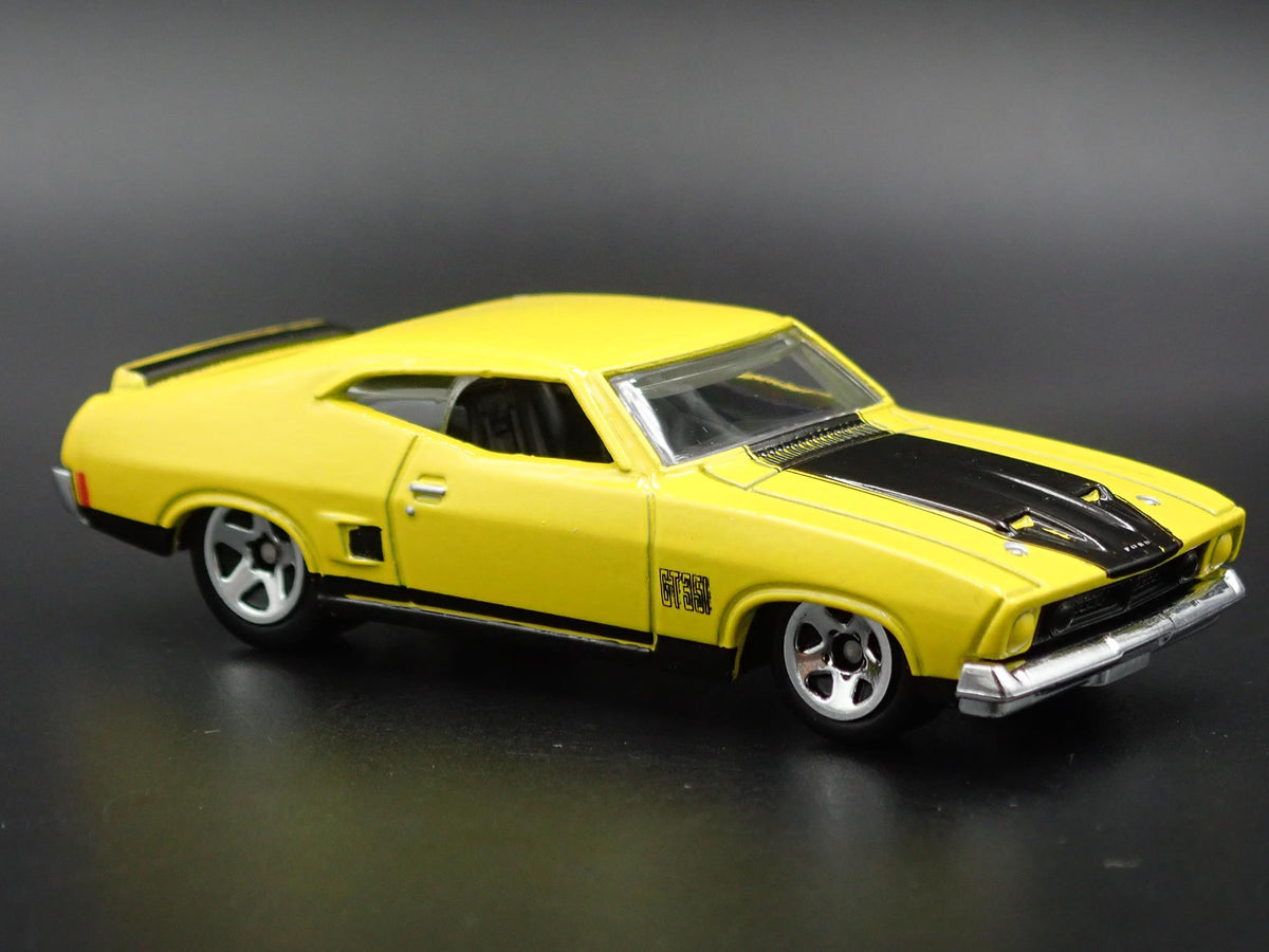 1973 73 FORD FALCON XB RARE 1:64 SCALE COLLECTIBLE DIORAMA DIECAST MODEL CAR-Burning Rubber Toy Company