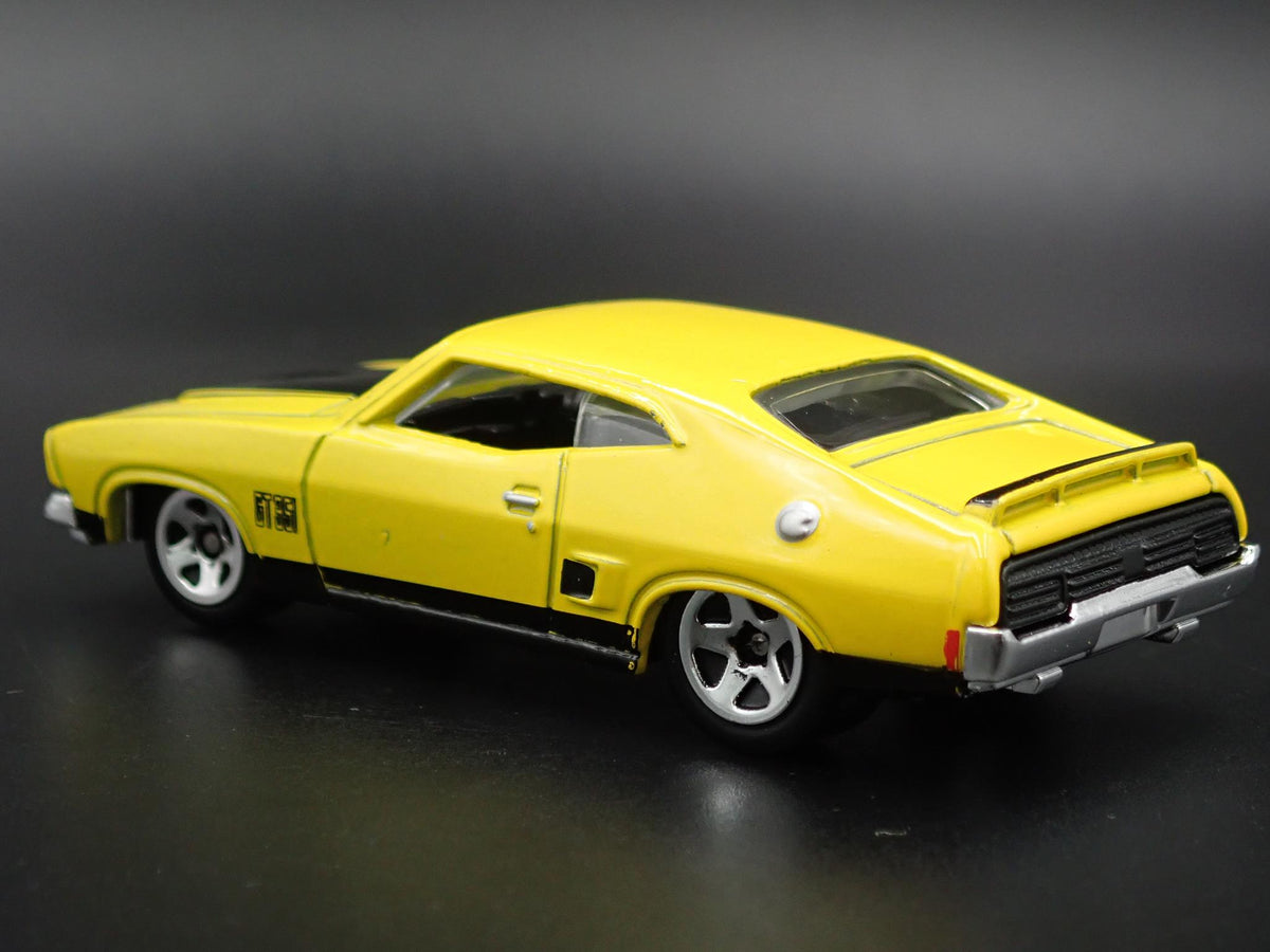 1973 73 FORD FALCON XB RARE 1:64 SCALE COLLECTIBLE DIORAMA DIECAST MODEL CAR-Burning Rubber Toy Company