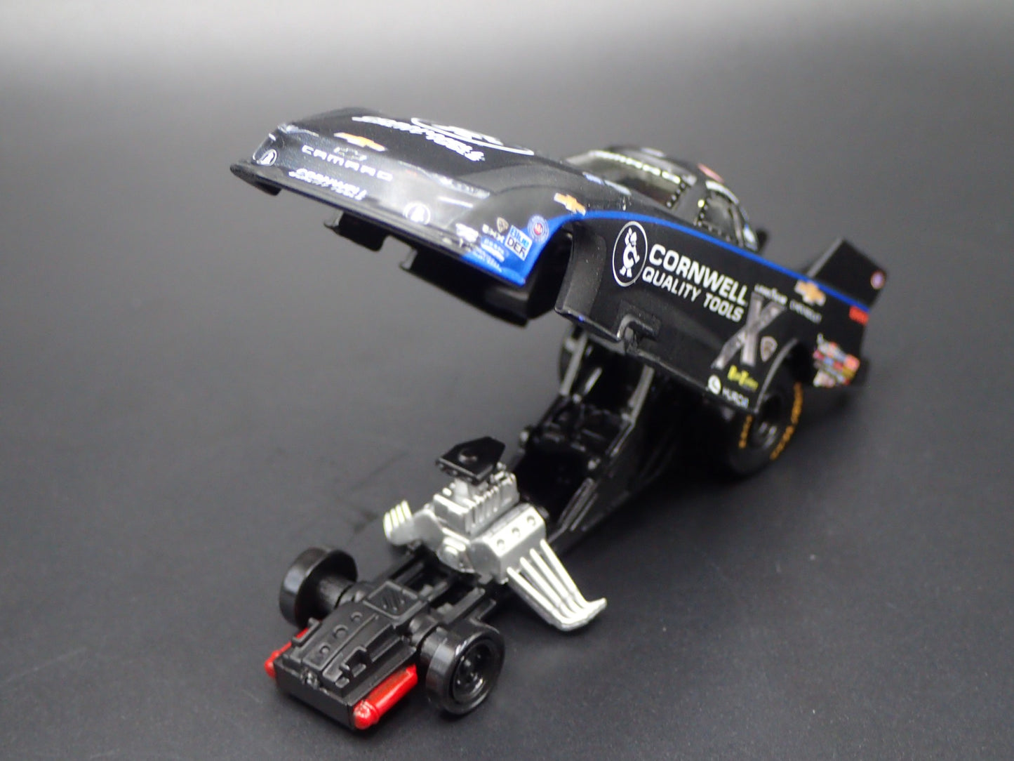 2024 24 CHEVY CAMARO AUSTIN PROCK CORNWELL TOOLS NHRA DRAG 1:64 SCALE MODEL CAR