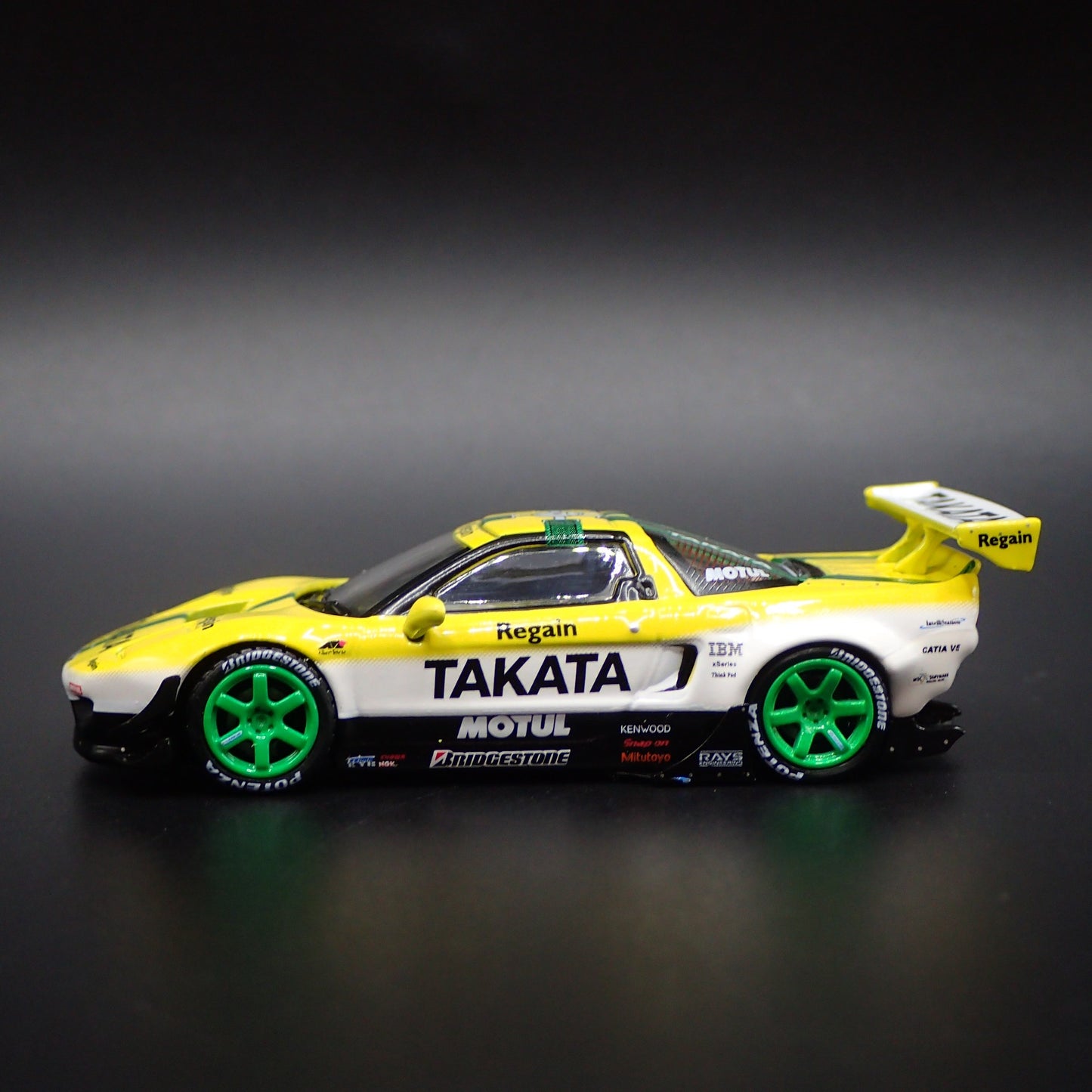 ACURA NSX NA1 ROCKET BUNNY V2 AERO TAKATA DOME RARE 1:64 SCALE DIECAST MODEL CAR