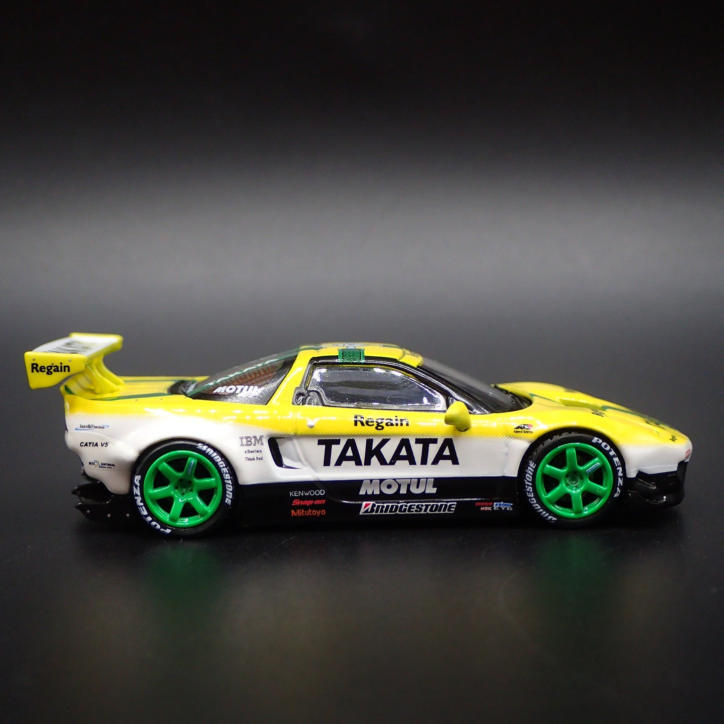 ACURA NSX NA1 ROCKET BUNNY V2 AERO TAKATA DOME RARE 1:64 SCALE DIECAST MODEL CAR
