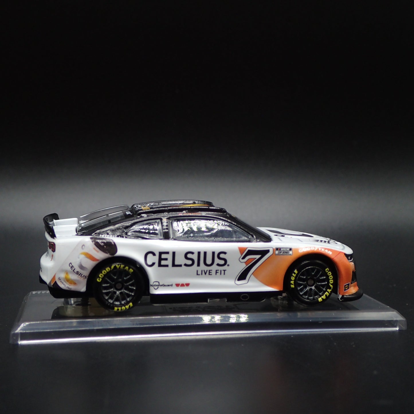 2024 24 CHEVY CAMARO ZL1 #7 COREY LAJOIE CELSIUS NASCAR 1:64 DIECAST MODEL CAR