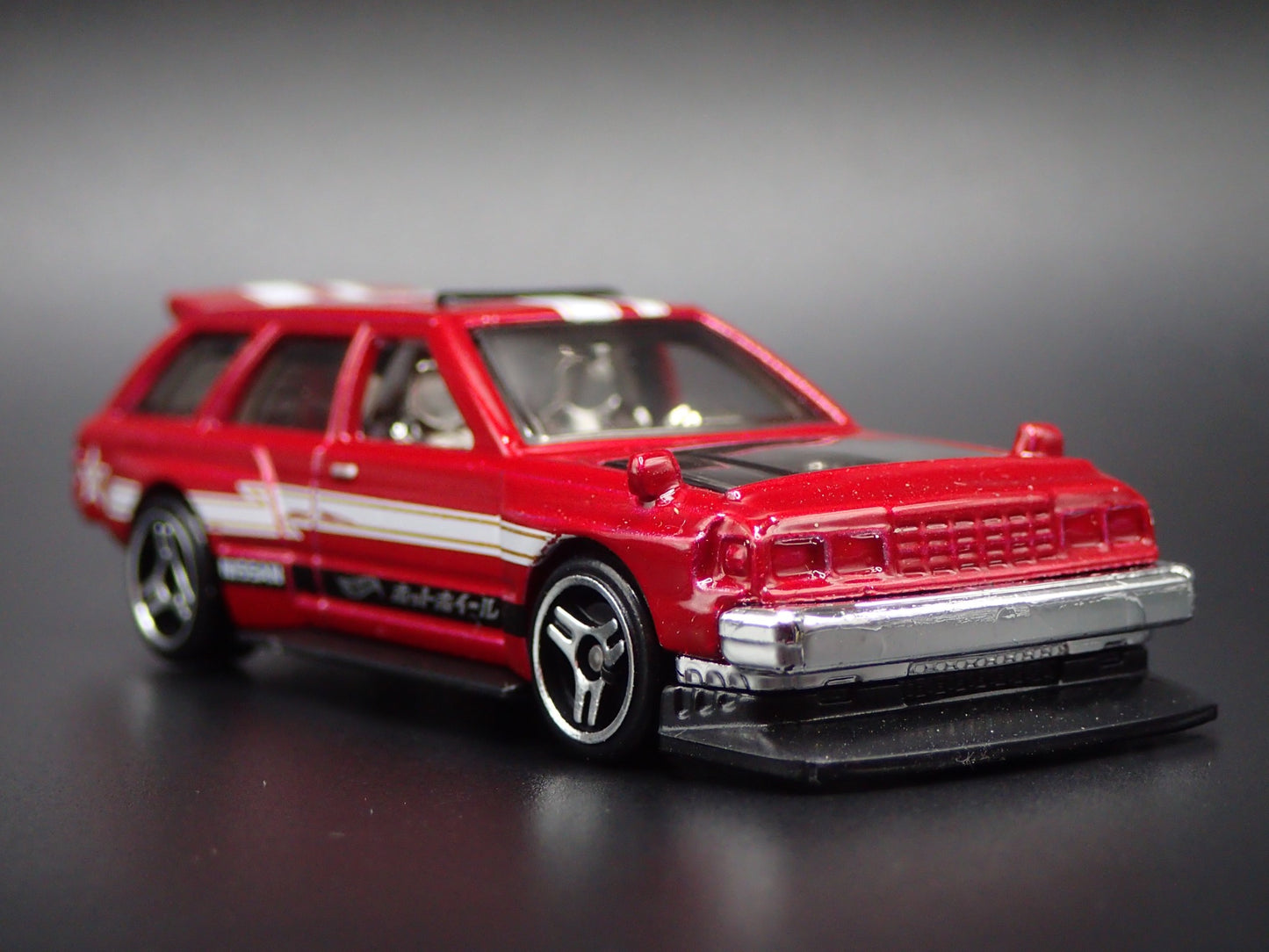 NISSAN MAXIMA DRIFT WAGON RED 1:64 SCALE COLLECTIBLE DIORAMA DIECAST MODEL CAR