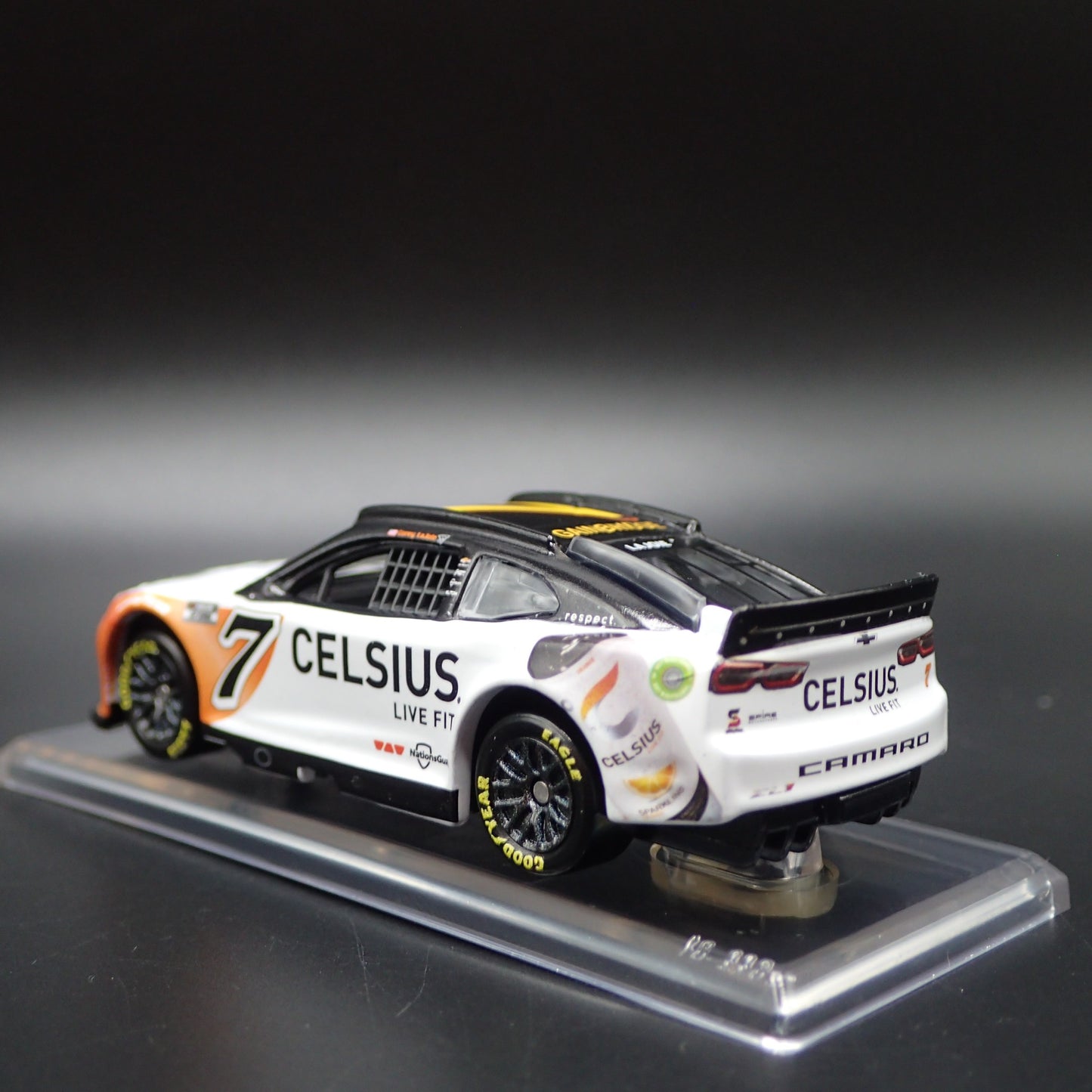 2024 24 CHEVY CAMARO ZL1 #7 COREY LAJOIE CELSIUS NASCAR 1:64 DIECAST MODEL CAR