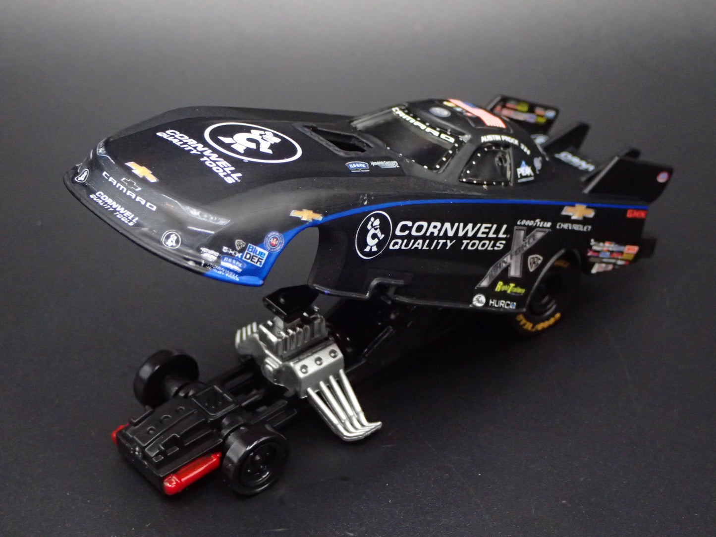 2024 24 CHEVY CAMARO AUSTIN PROCK CORNWELL TOOLS NHRA DRAG 1:64 SCALE MODEL CAR