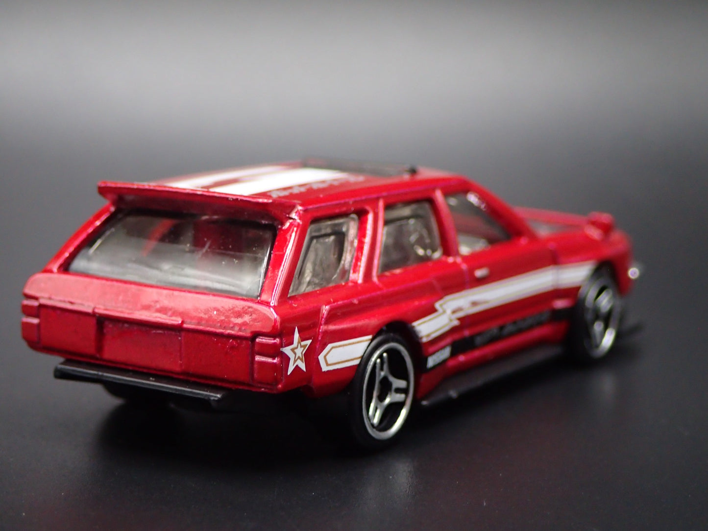 NISSAN MAXIMA DRIFT WAGON RED 1:64 SCALE COLLECTIBLE DIORAMA DIECAST MODEL CAR