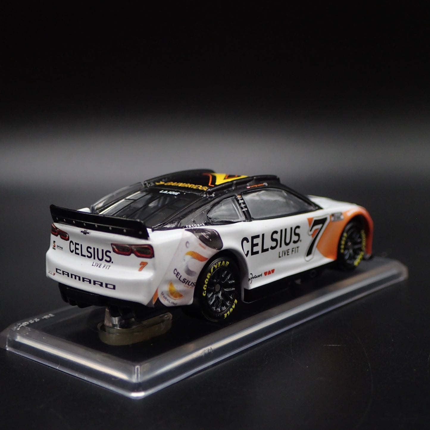 2024 24 CHEVY CAMARO ZL1 #7 COREY LAJOIE CELSIUS NASCAR 1:64 DIECAST MODEL CAR