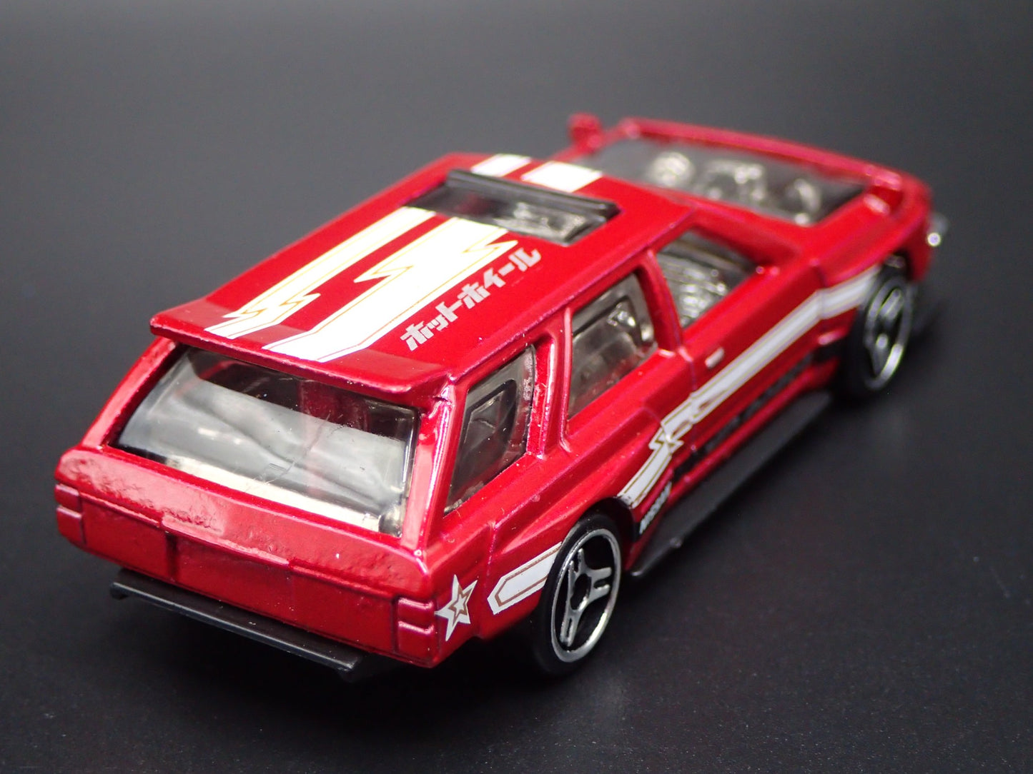 NISSAN MAXIMA DRIFT WAGON RED 1:64 SCALE COLLECTIBLE DIORAMA DIECAST MODEL CAR