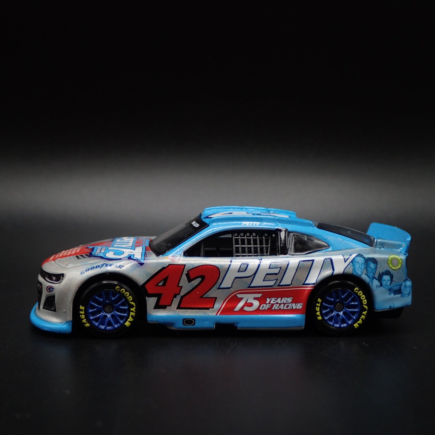 2024 24 CHEVY CAMARO ZL1 #42 PETTY FAMILY 75TH NASCAR 1:64 DIECAST MODEL CAR