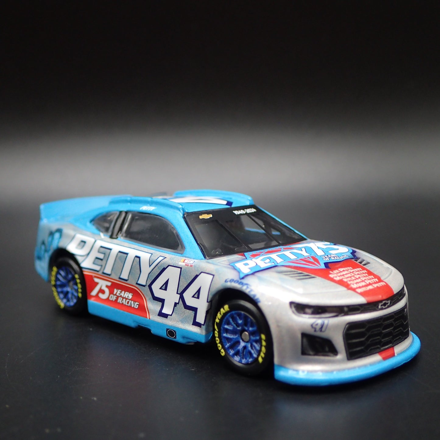 2024 24 CHEVY CAMARO ZL1 #42 PETTY FAMILY 75TH NASCAR 1:64 DIECAST MODEL CAR