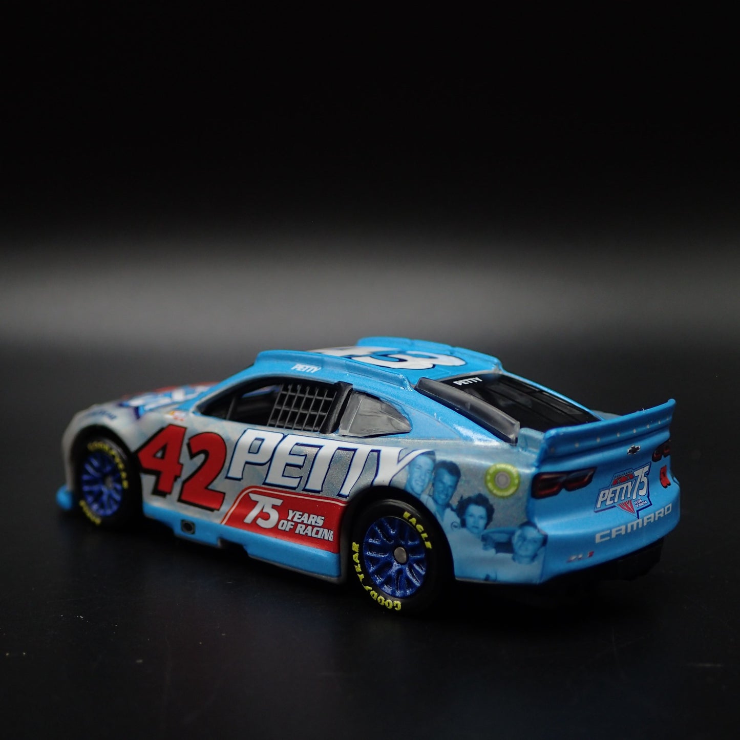 2024 24 CHEVY CAMARO ZL1 #42 PETTY FAMILY 75TH NASCAR 1:64 DIECAST MODEL CAR