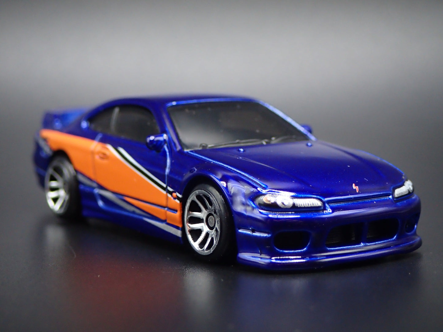1999-2002 NISSAN SILVIA S15 FAST & FURIOUS BLUE 1:64 SCALE DIECAST MODEL CAR