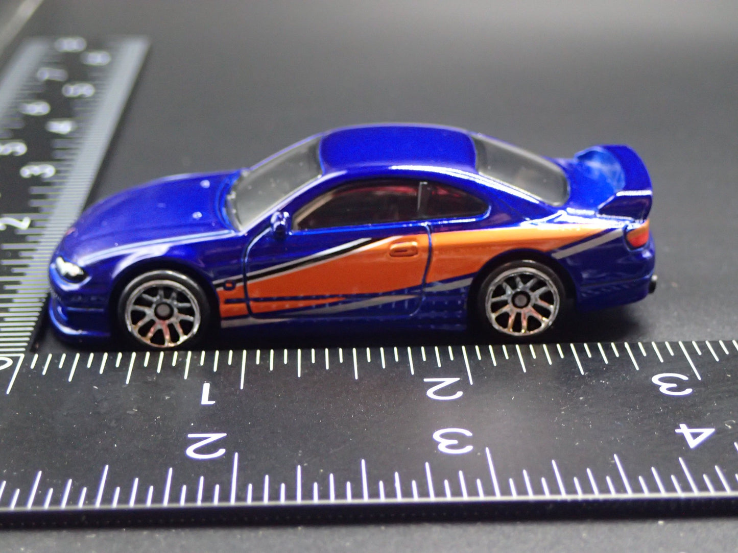 1999-2002 NISSAN SILVIA S15 FAST & FURIOUS BLUE 1:64 SCALE DIECAST MODEL CAR