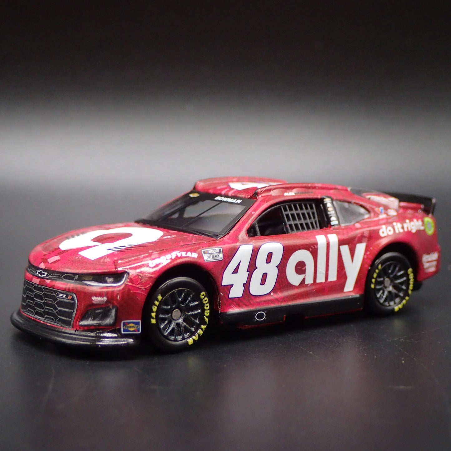 2024 24 CHEVY CAMARO ZL1 48 ALEX BOWMAN ALLY NASCAR 1:64 SCALE DIECAST MODEL CAR