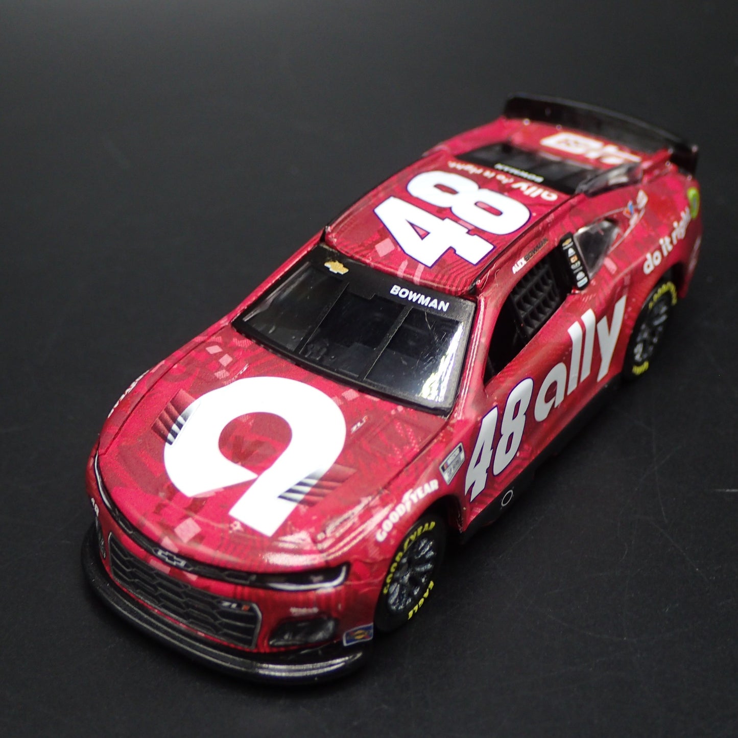 2024 24 CHEVY CAMARO ZL1 48 ALEX BOWMAN ALLY NASCAR 1:64 SCALE DIECAST MODEL CAR