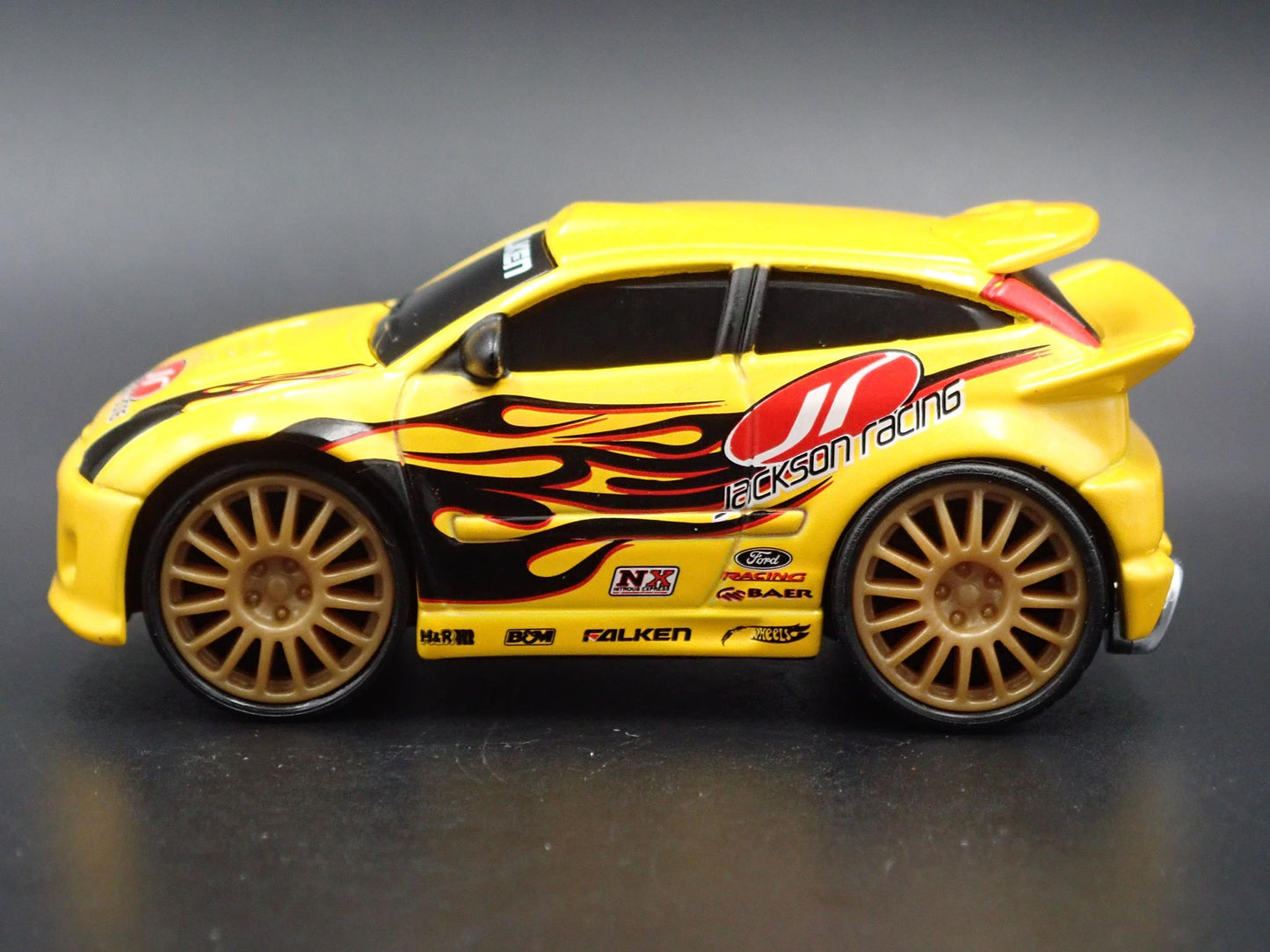 2011-2018 FORD FOCUS SVT YELLOW RARE 1:50 SCALE COLLECTIBLE DIECAST MODEL CAR