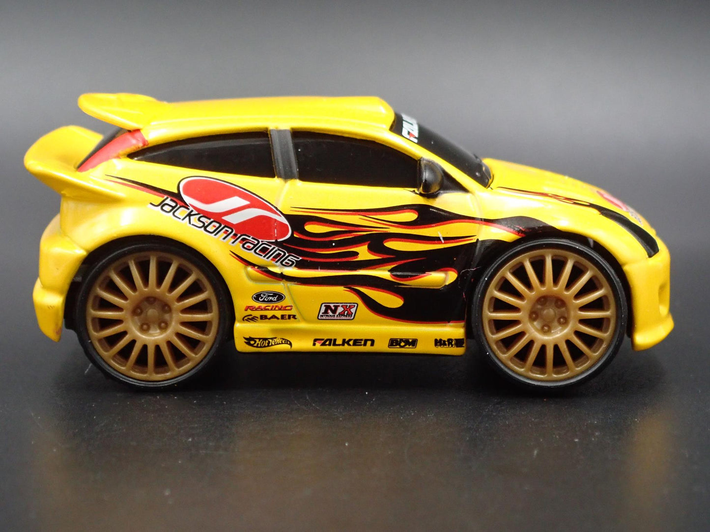 2011-2018 FORD FOCUS SVT YELLOW RARE 1:50 SCALE COLLECTIBLE DIECAST MODEL CAR