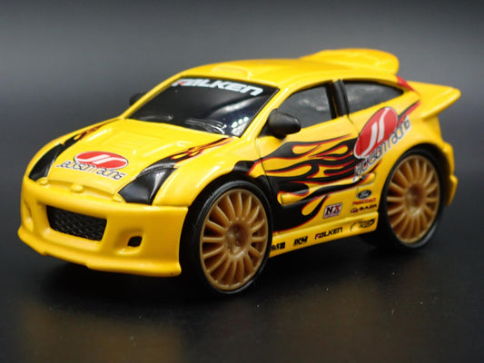 2011-2018 FORD FOCUS SVT YELLOW RARE 1:50 SCALE COLLECTIBLE DIECAST MODEL CAR