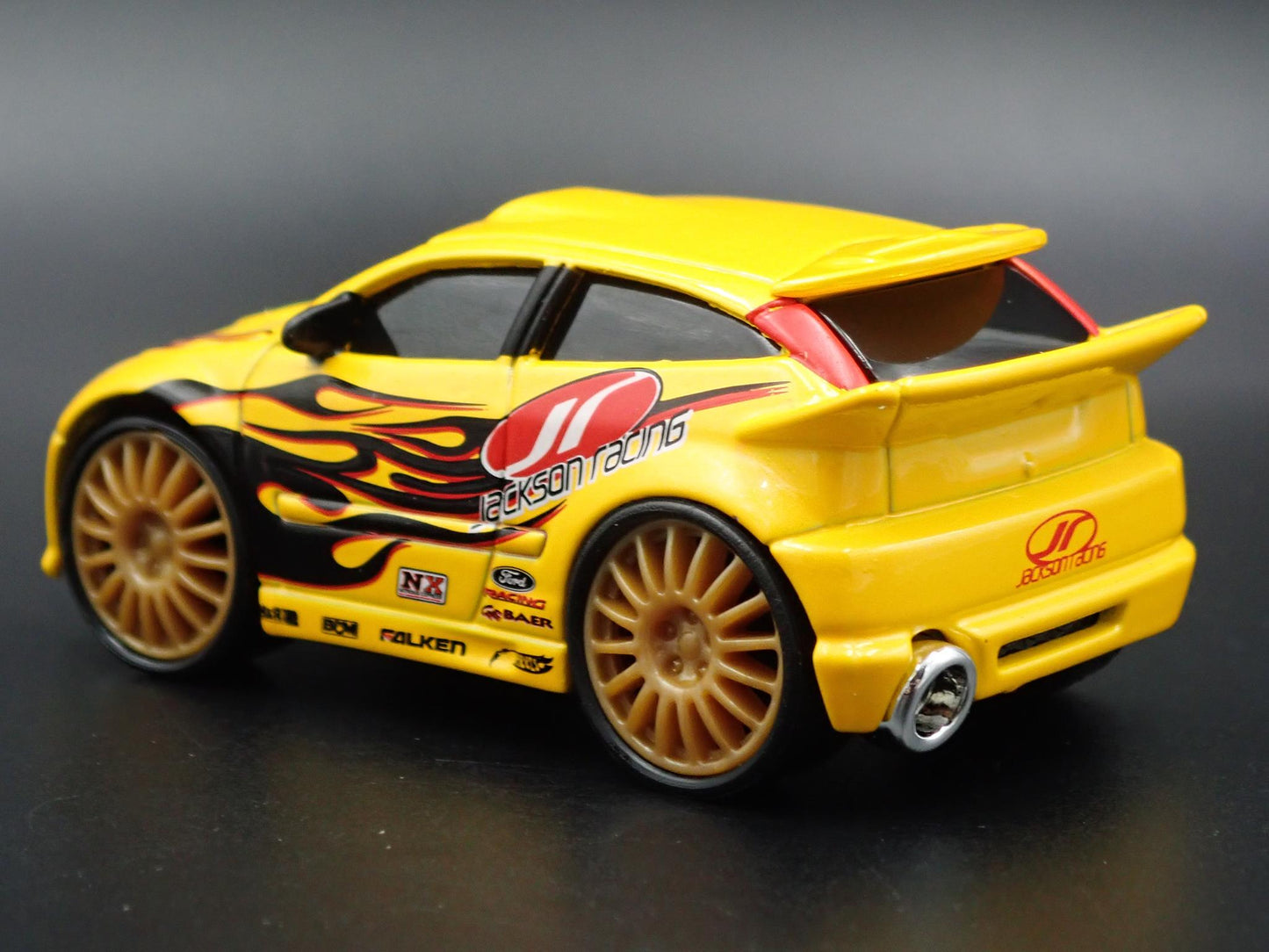 2011-2018 FORD FOCUS SVT YELLOW RARE 1:50 SCALE COLLECTIBLE DIECAST MODEL CAR