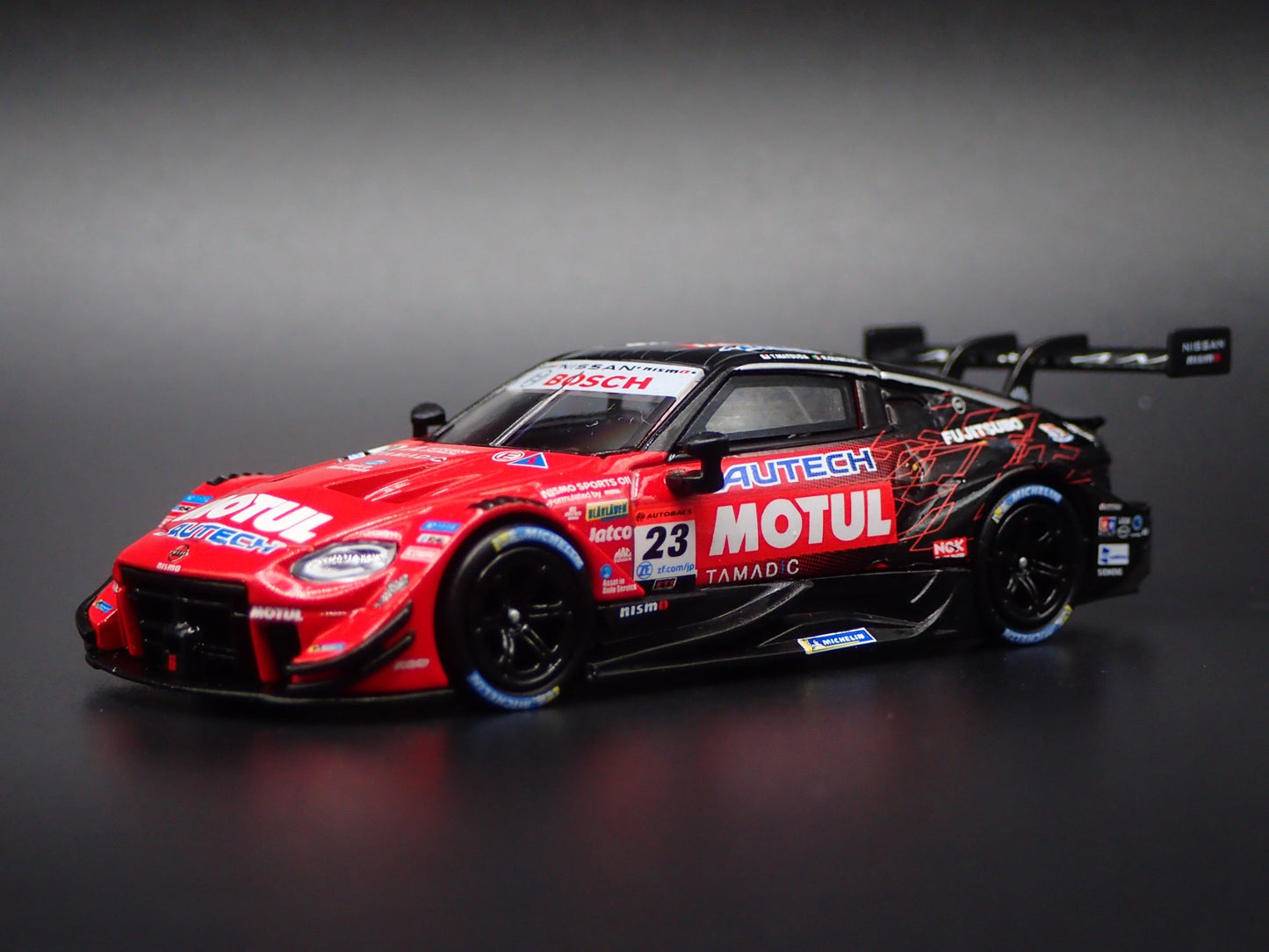 2023-2026 NISSAN Z GT500 #23 MOTUL NISMO RED 1:64 SCALE DIECAST MODEL CAR