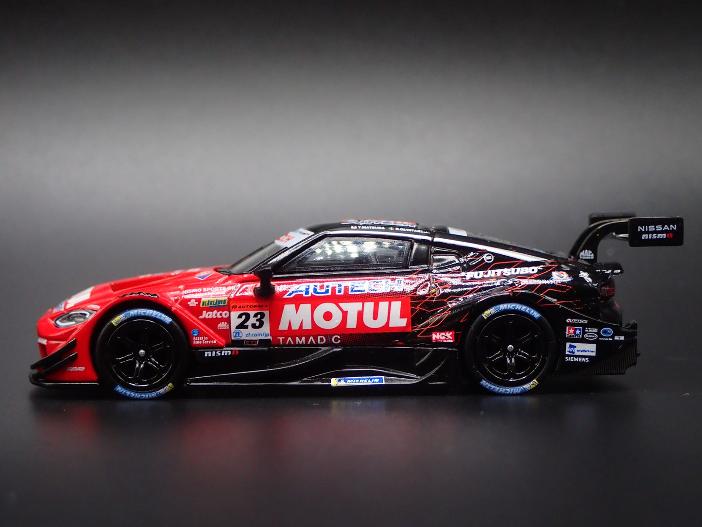 2023-2026 NISSAN Z GT500 #23 MOTUL NISMO RED 1:64 SCALE DIECAST MODEL CAR