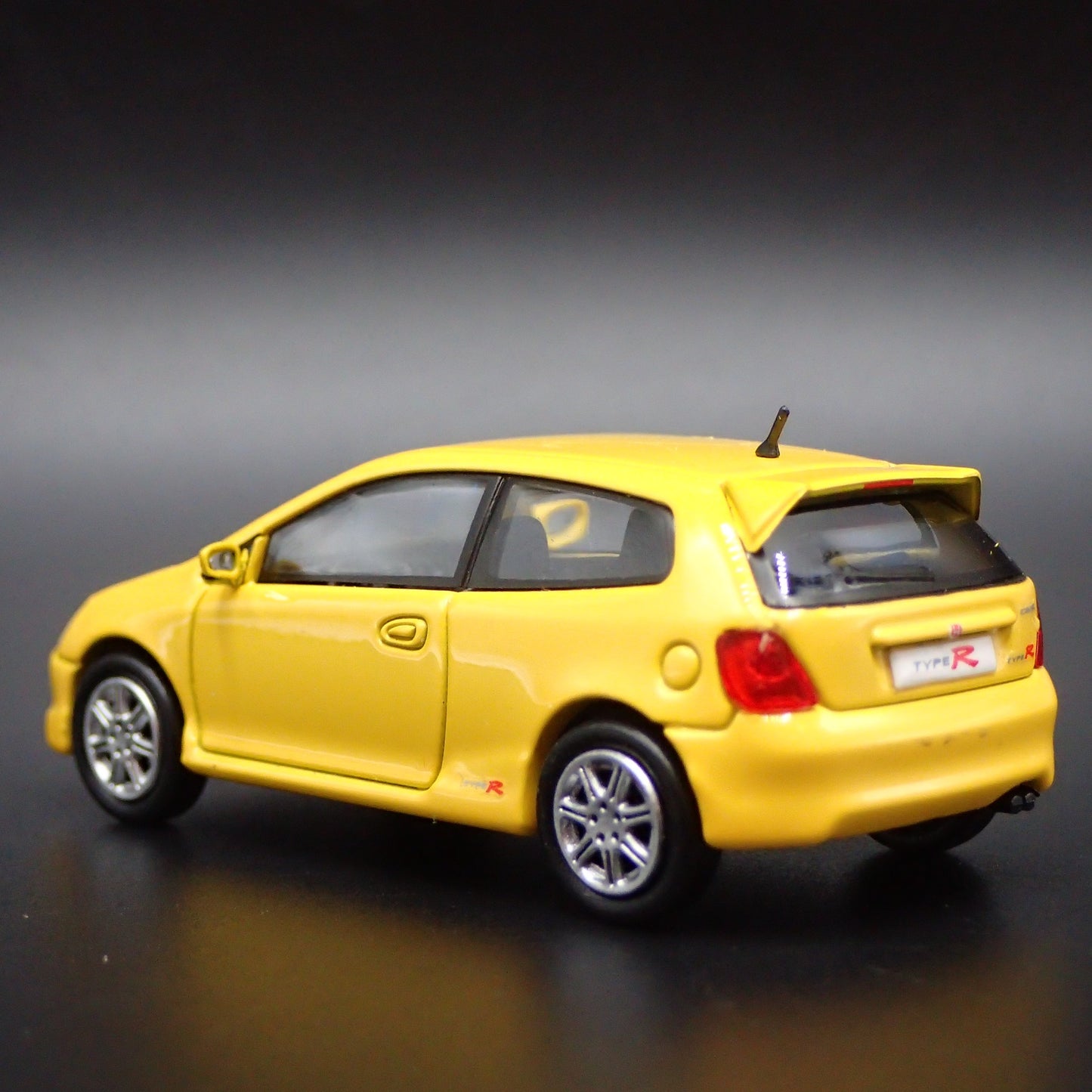 2007-2011 HONDA CIVIC TYPE R EP3 YELLOW 1:64 SCALE COLLECTIBLE DIECAST MODEL CAR