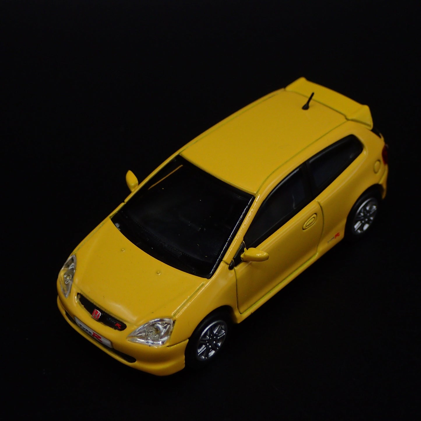 2007-2011 HONDA CIVIC TYPE R EP3 YELLOW 1:64 SCALE COLLECTIBLE DIECAST MODEL CAR
