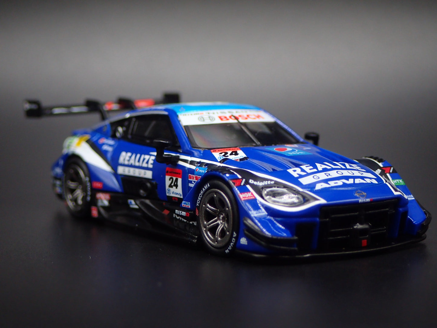 2023-2026 NISSAN Z GT500 #24 REALIZE KONDO RACING 1:64 SCALE DIECAST MODEL CAR