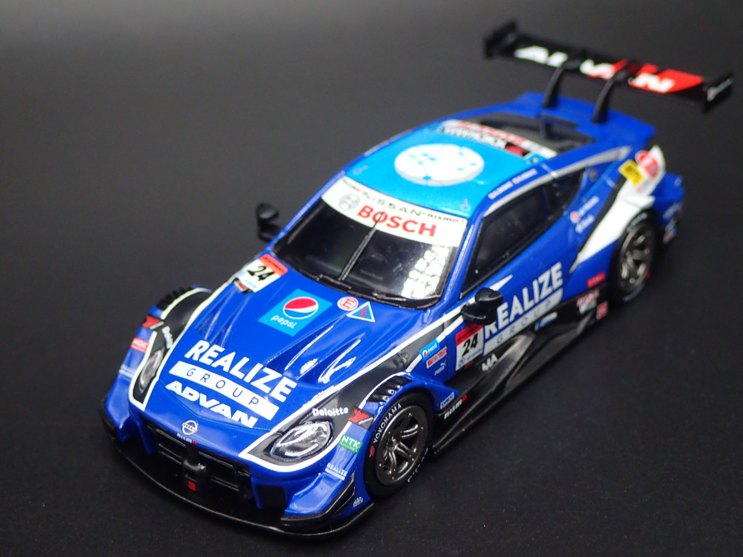 2023-2026 NISSAN Z GT500 #24 REALIZE KONDO RACING 1:64 SCALE DIECAST MODEL CAR