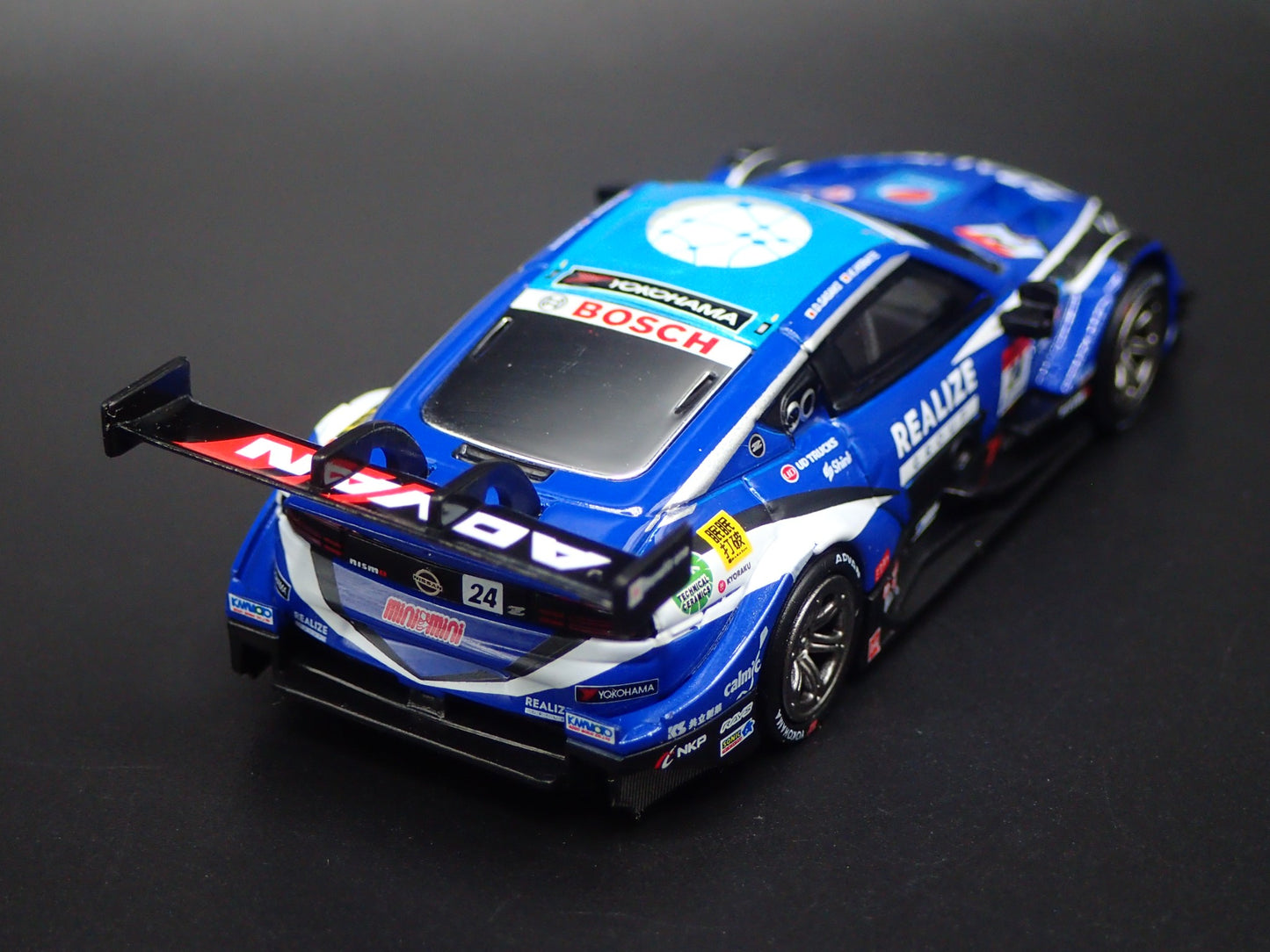 2023-2026 NISSAN Z GT500 #24 REALIZE KONDO RACING 1:64 SCALE DIECAST MODEL CAR