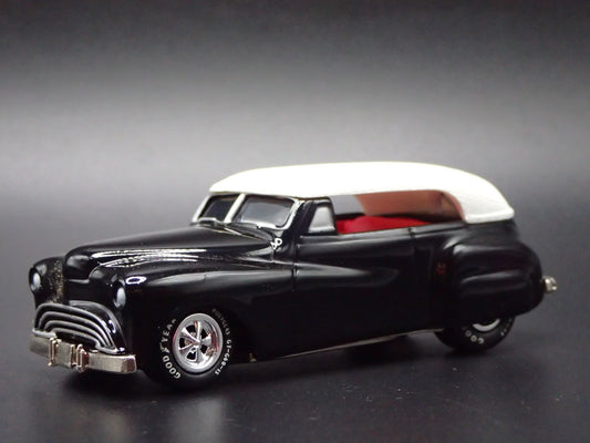 1941 41 PHAETON PHAEYTON GEORGE BARRIS CUSTOM BLACK 1/64 SCALE DIECAST MODEL CAR
