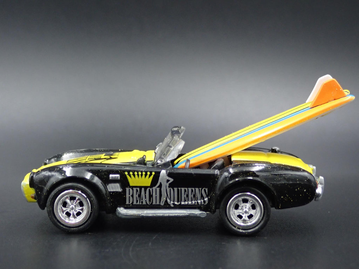 1965 65 SHELBY COBRA 427 S/C 1:64 SCALE COLLECTIBLE DIORAMA DIECAST MODEL CAR-Burning Rubber Toy Company