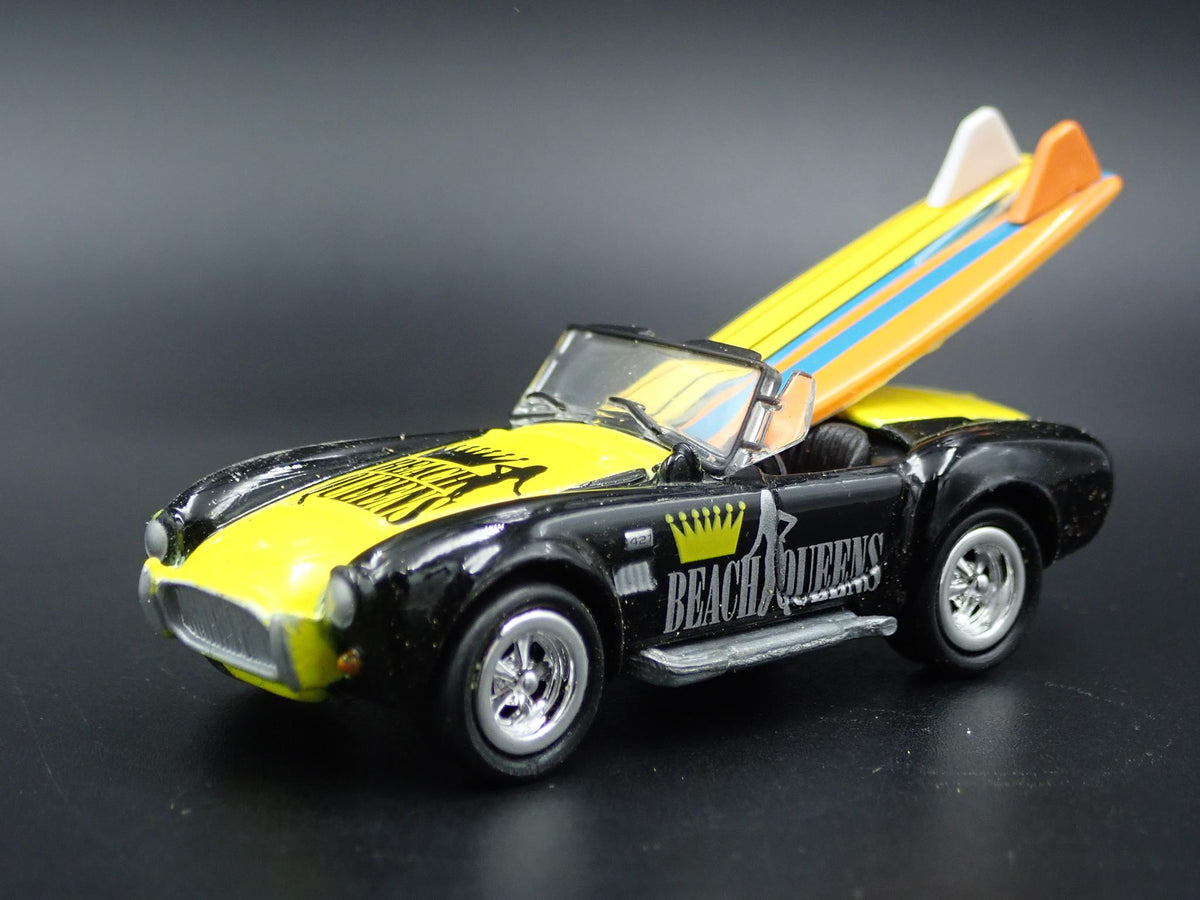 1965 65 SHELBY COBRA 427 S/C 1:64 SCALE COLLECTIBLE DIORAMA DIECAST MODEL CAR-Burning Rubber Toy Company
