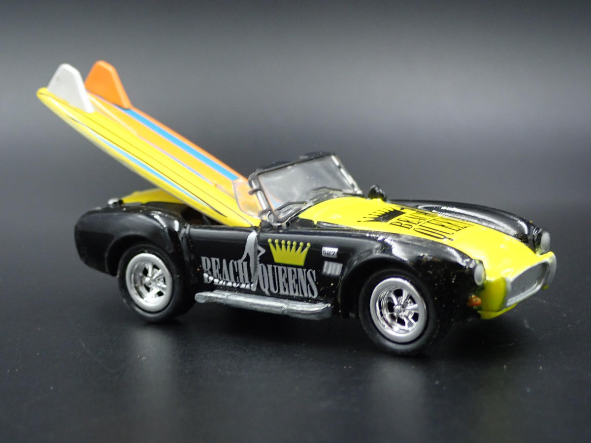 1965 65 SHELBY COBRA 427 S/C 1:64 SCALE COLLECTIBLE DIORAMA DIECAST MODEL CAR-Burning Rubber Toy Company