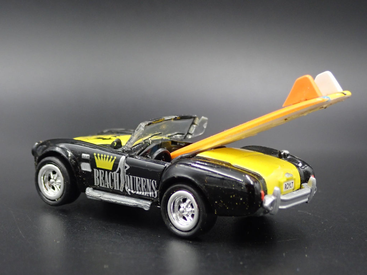 1965 65 SHELBY COBRA 427 S/C 1:64 SCALE COLLECTIBLE DIORAMA DIECAST MODEL CAR-Burning Rubber Toy Company