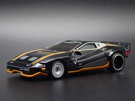 CYBERPUNK 2077 QUADRA TURBO-R V-TECH 1:64 SCALE DIORAMA DIECAST MODEL CAR