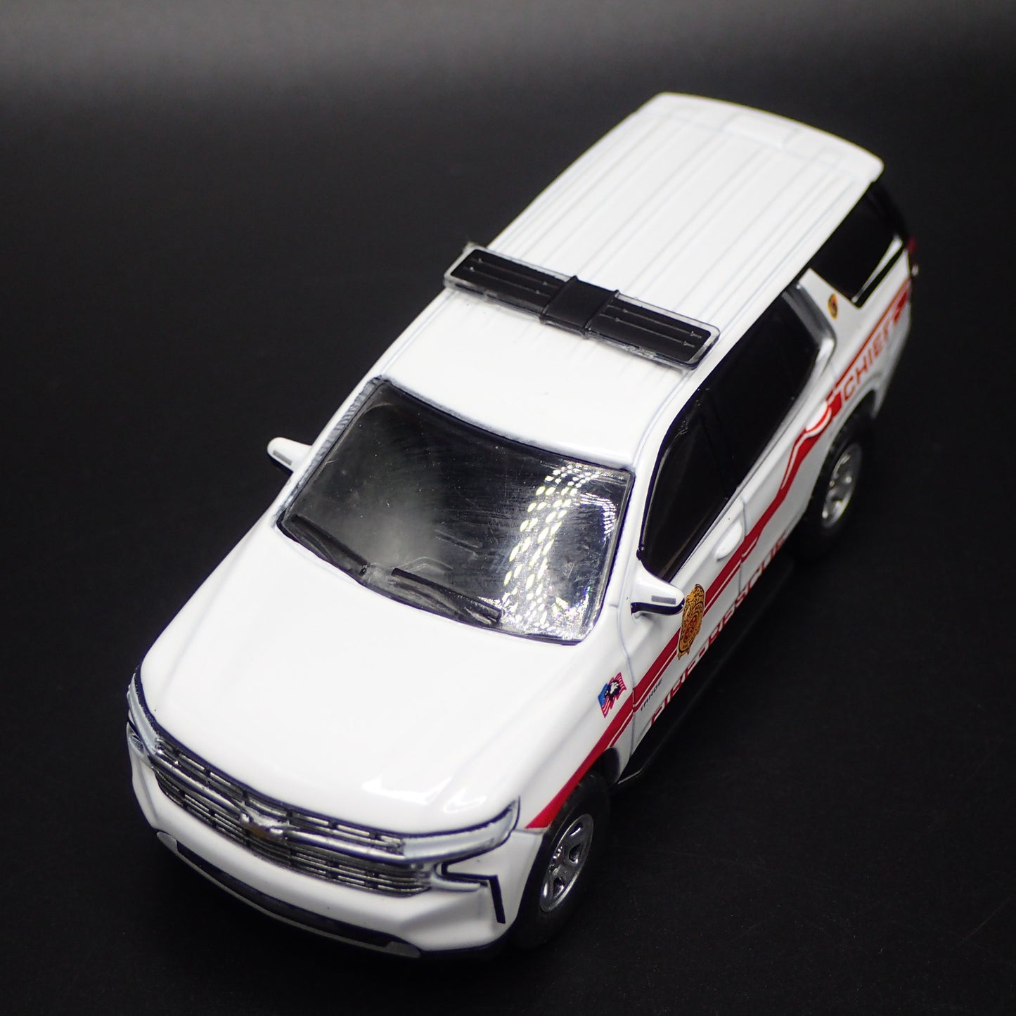 2021 21 CHEVROLET TAHOE MASTIC BEACH, NY FIRE DEPT 1:64 SCALE DIECAST MODEL CAR